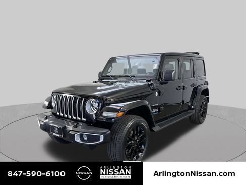 Used 2022 Jeep Wrangler Unlimited Sahara w/ Cold Weather Group AWD/4WD image 1