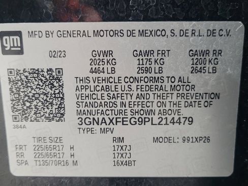 Used 2023 Chevrolet Equinox LS w/ LPO, Cargo Package FWD image 33