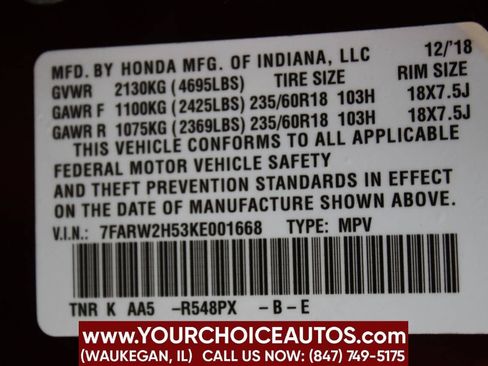 Used 2019 Honda CR-V EX image 34