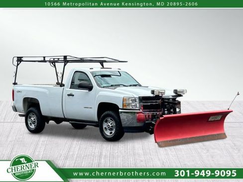 Used 2012 Chevrolet Silverado 2500 W/T w/ Snow Plow Prep Package AWD/4WD image 1