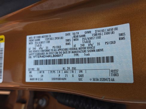 Used 2019 Ford Ranger XLT w/ Equipment Group 301A Mid image 21