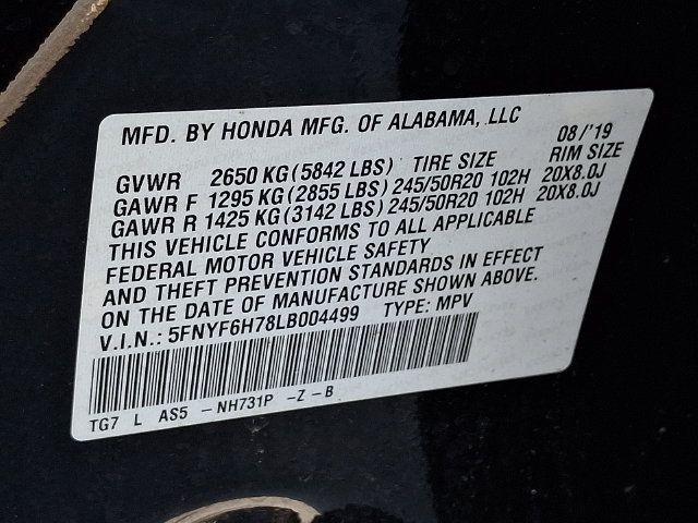 Used 2020 Honda Pilot Black Edition image 29