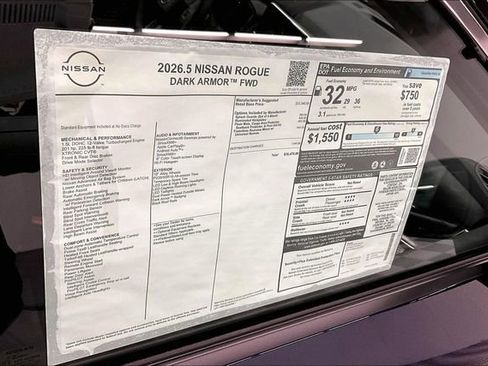 New 2026 Nissan Rogue SV FWD image 41
