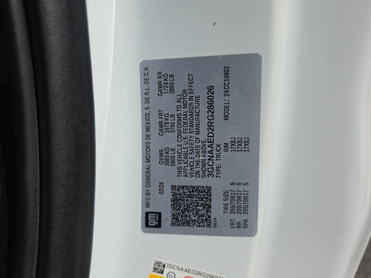 Used 2024 Chevrolet Silverado 1500 W/T w/ WT Fleet Convenience Package RWD image 30