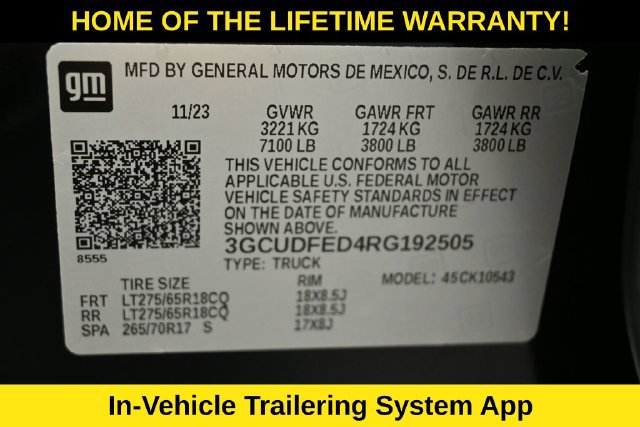 Used 2024 Chevrolet Silverado 1500 LT Trail Boss w/ Convenience Package II AWD/4WD image 50
