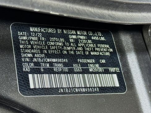 Used 2022 Nissan Rogue Sport SL AWD/4WD image 40