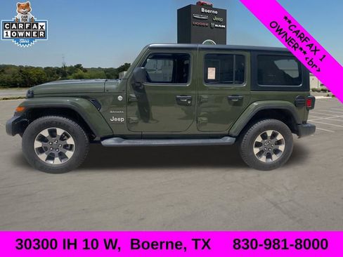 Used 2022 Jeep Wrangler Unlimited Sahara w/ Cold Weather Group AWD/4WD image 1