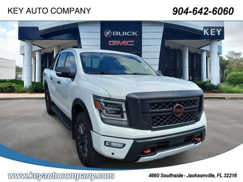 Used 2023 Nissan Titan PRO-4X w/ Pro-4x Convenience Package AWD/4WD image 1