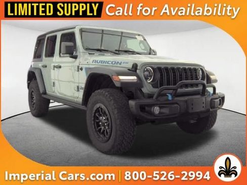 Used 2023 Jeep Wrangler Unlimited Rubicon 4xe AWD/4WD image 1