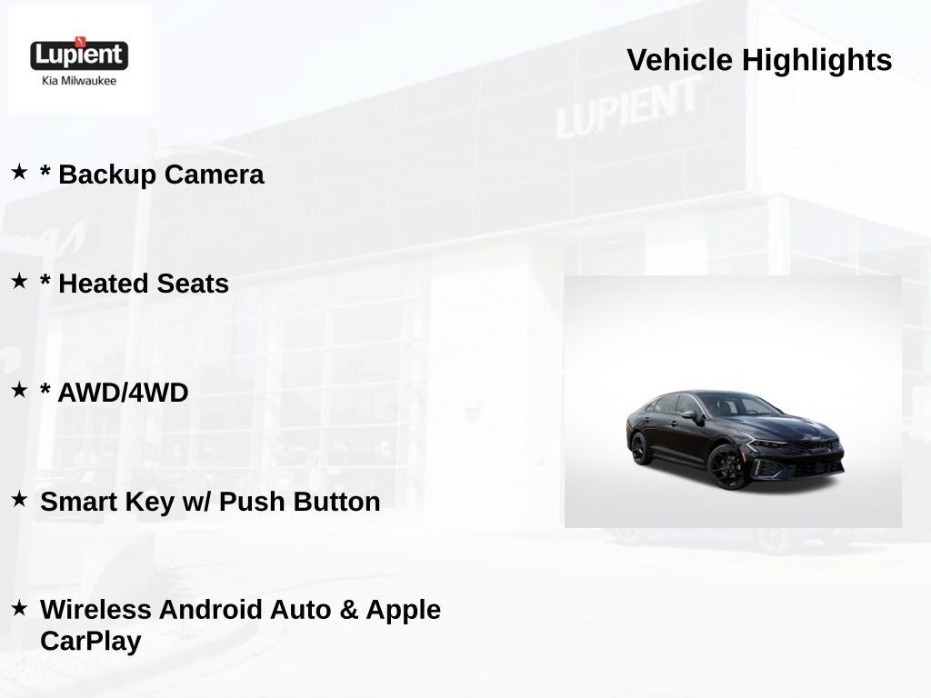 New 2026 Kia K5 GT-Line AWD/4WD image 5