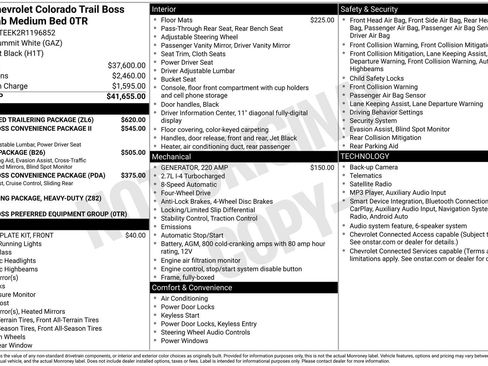 Used 2024 Chevrolet Colorado Trail Boss w/ Advanced Trailering Package AWD/4WD image 16