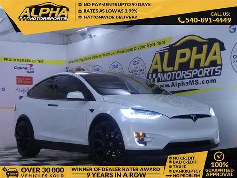 Used 2020 Tesla Model X Long Range AWD/4WD image 1