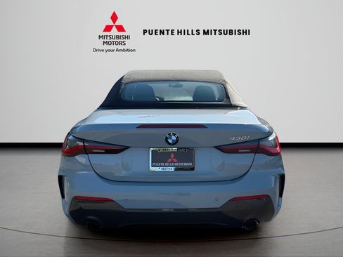 Used 2023 BMW 430i Convertible w/ M Sport Package RWD image 6