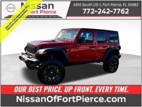 Used 2024 Jeep Wrangler Unlimited Rubicon AWD/4WD image 1