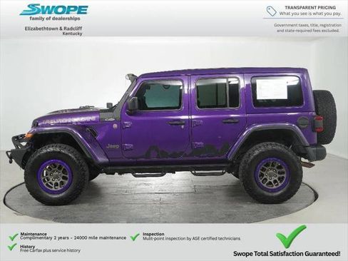 Certified 2023 Jeep Wrangler Unlimited Rubicon 392 w/ Xtreme Recon 35" Tire Package AWD/4WD image 6