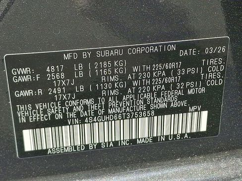 New 2026 Subaru Crosstrek 2.0i Premium AWD/4WD image 11