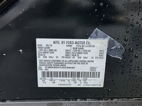 Used 2018 Ford Explorer XLT w/ Equipment Group 202A image 35