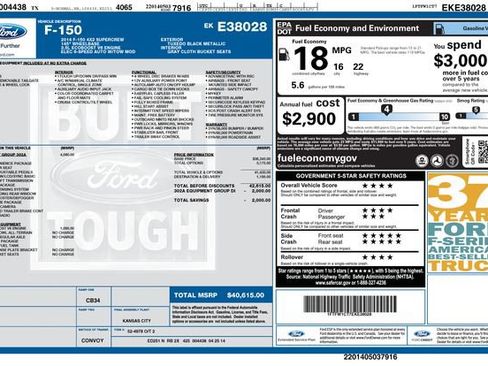 Used 2014 Ford F150 XLT w/ Equipment Group 302A Luxury image 25