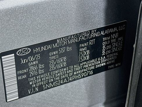 Used 2023 Hyundai Santa Fe SEL FWD image 12