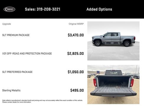 Certified 2023 GMC Sierra 1500 SLT w/ SLT Premium Package image 2