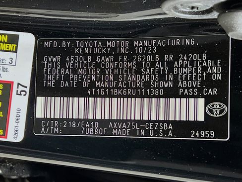 Certified 2024 Toyota Camry SE image 27