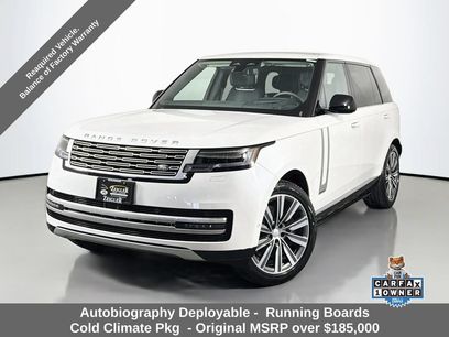Used 2025 Land Rover Range Rover Long Wheelbase Autobiography