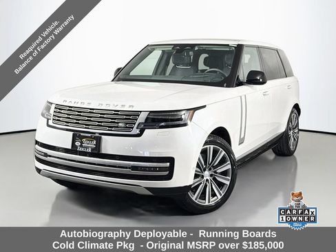 Used 2025 Land Rover Range Rover Long Wheelbase Autobiography AWD/4WD image 1