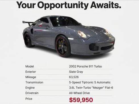 Used 2002 Porsche 911 Turbo image 14