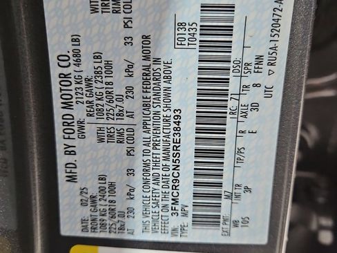 Used 2025 Ford Bronco Sport Outer Banks AWD/4WD image 29