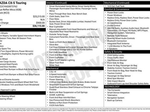 Used 2016 MAZDA CX-5 Touring image 4