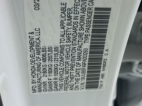 Used 2023 Acura TLX w/ Technology Package FWD image 12