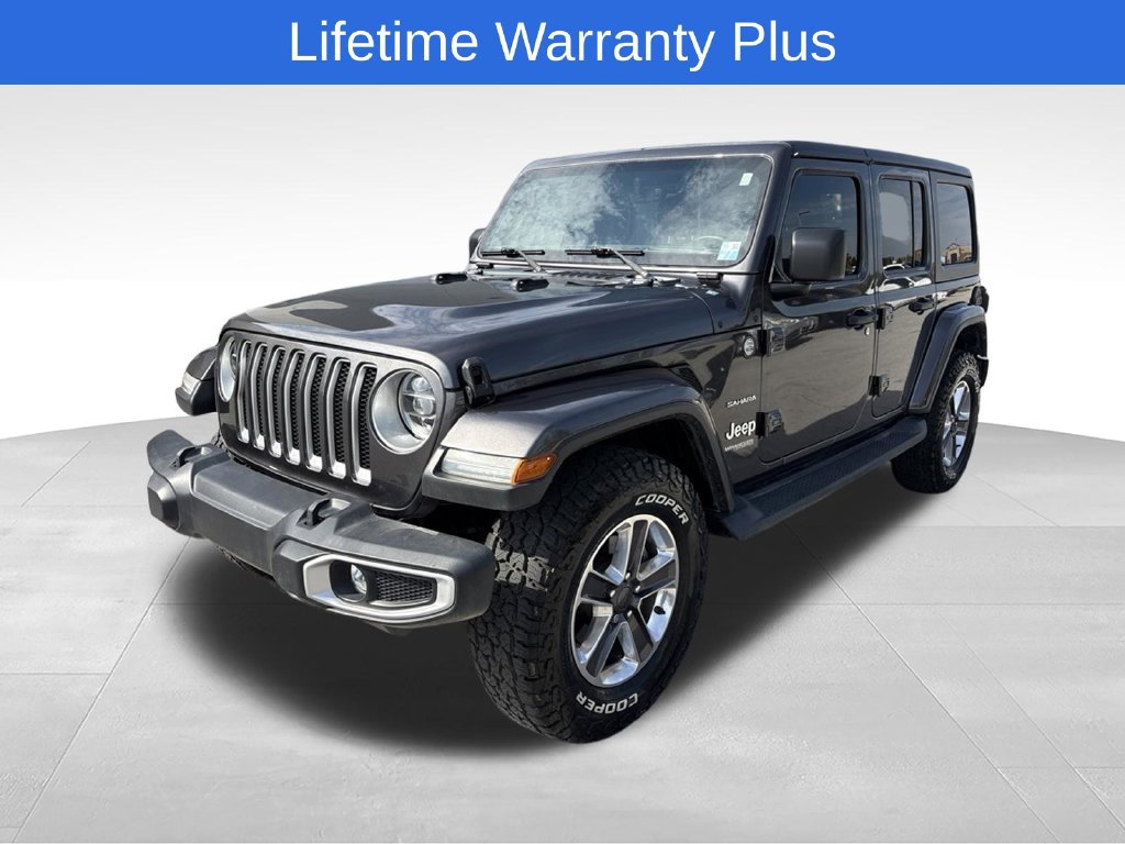Used 2022 Jeep Wrangler Unlimited Sahara w/ Dual Top Group AWD/4WD 360° Tour