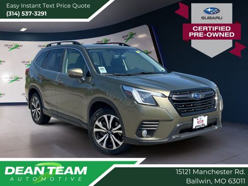 Certified 2023 Subaru Forester Limited AWD/4WD image 1