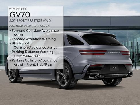 New 2026 Genesis GV70 3.5T Sport Prestige AWD/4WD image 7