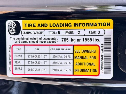 New 2025 Ford F150 Lariat w/ Equipment Group 501A Mid AWD/4WD image 33