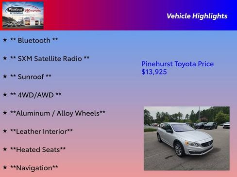 Used 2017 Volvo V60 T5 Cross Country w/ Convenience Package AWD/4WD image 16