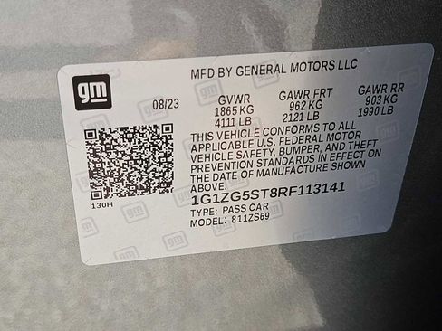 Certified 2024 Chevrolet Malibu RS image 36