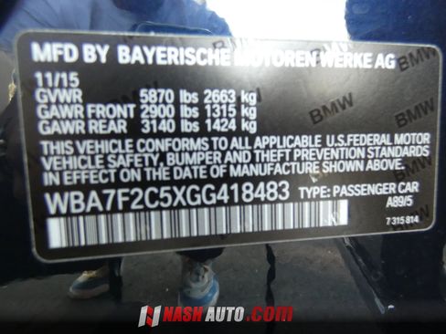 Used 2016 BMW 750i xDrive AWD/4WD image 96