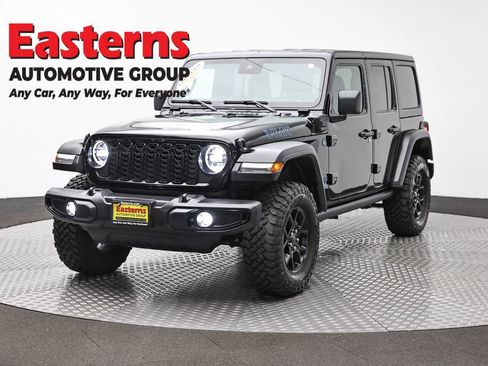 Used 2025 Jeep Wrangler Unlimited Sport S 4xe AWD/4WD image 1