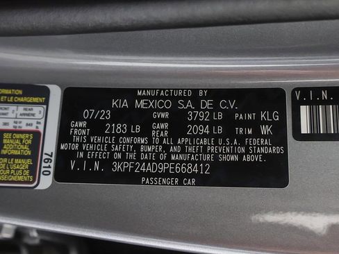 Used 2023 Kia Forte LXS image 44