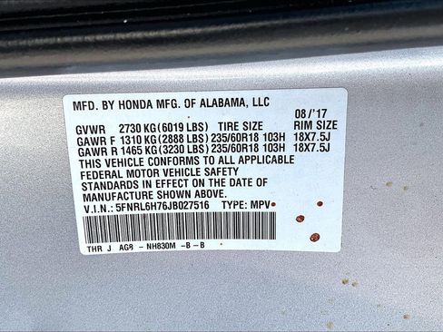 Used 2018 Honda Odyssey EX-L image 35