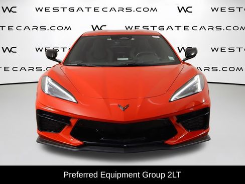 Used 2025 Chevrolet Corvette Stingray Preferred Cpe w/ Stealth Interior Trim Package RWD image 2