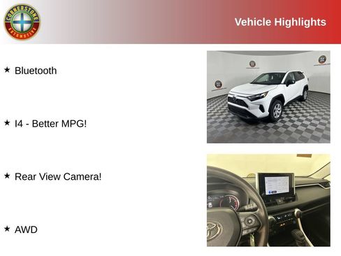 Used 2025 Toyota RAV4 LE AWD/4WD image 2