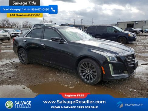 Used 2017 Cadillac CTS Luxury w/ Carbon Black Package AWD/4WD image 5