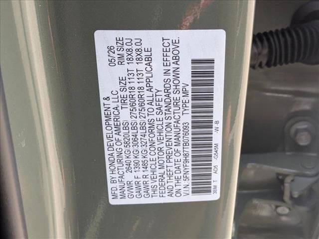 New 2026 Honda Passport TrailSport Elite image 16