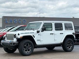 Used 2023 Jeep Wrangler Unlimited Rubicon 4xe w/ Cold Weather Group AWD/4WD 360° Tour
