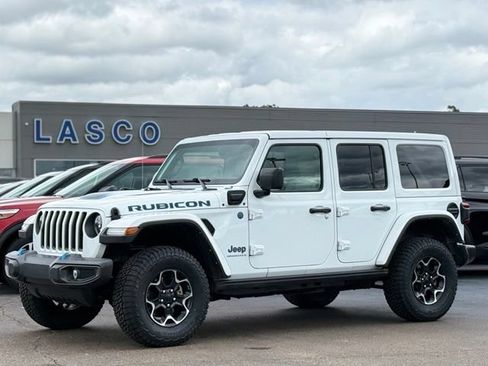 Used 2023 Jeep Wrangler Unlimited Rubicon 4xe w/ Cold Weather Group AWD/4WD image 1