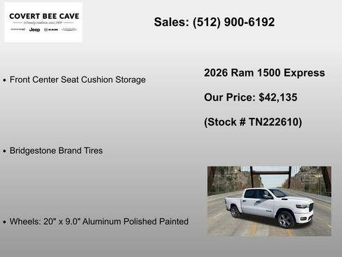 New 2026 RAM 1500 Express RWD image 24