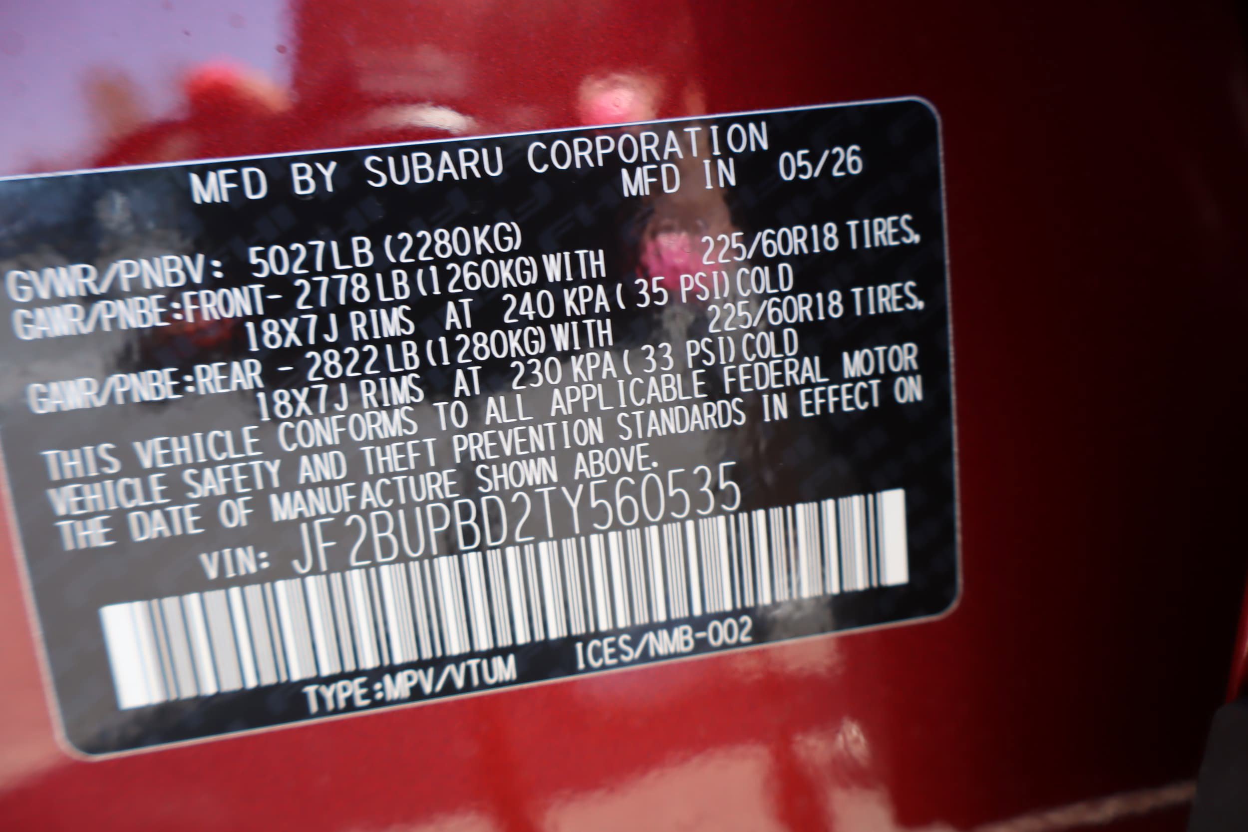 New 2026 Subaru Outback Premium AWD/4WD image 22