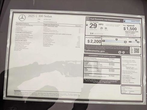 Certified 2025 Mercedes-Benz C 300 Sedan image 17